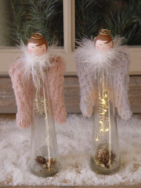 Christmas decorations Angel with lights