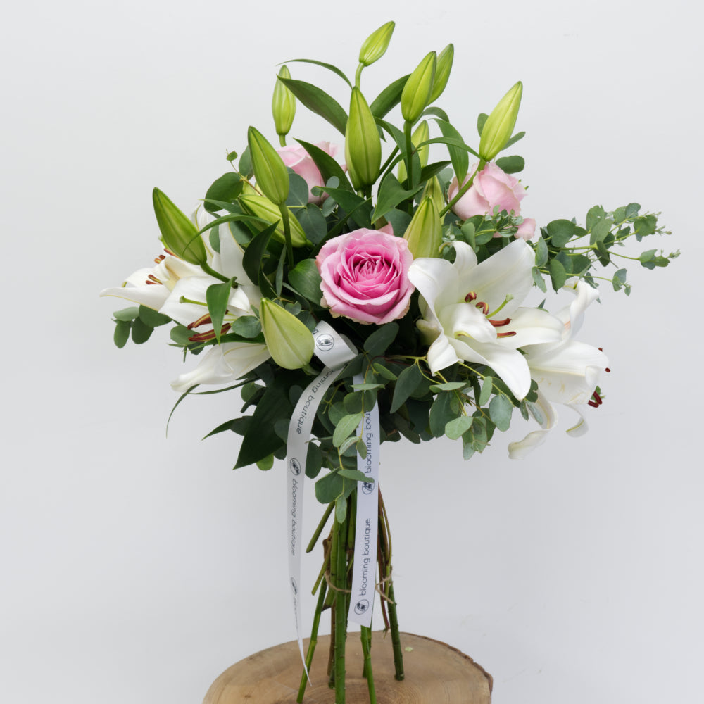 Bunch of stunning scent of lilies and roses is one of the most popular gifts for many occasions. We deliver flowers throughout Dublin and Ireland.Please place your order by 1 pm for Same Day Flower Delivery Dublin or Next Day Flowers Delivery Ireland